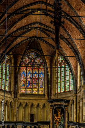 Interior Shots, St. Saviour's Cathedral, Bruge, Belgium
