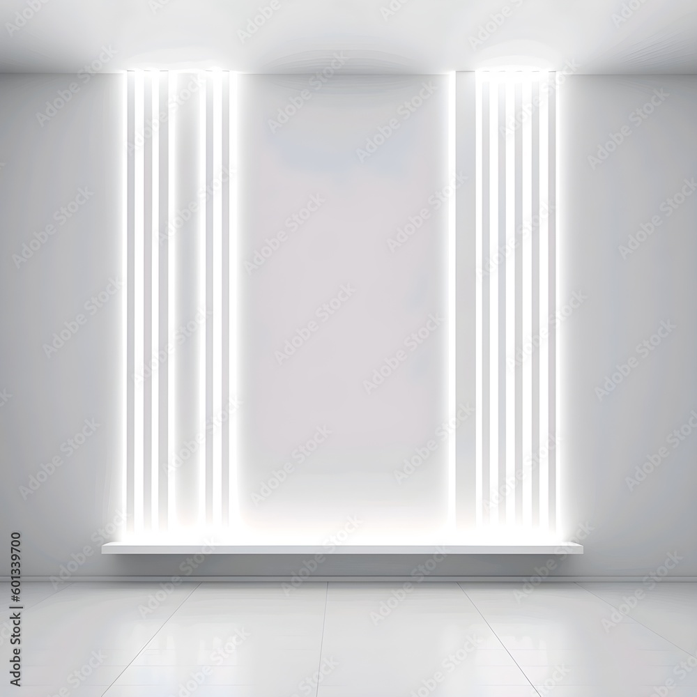 empty room with white wall empty room with white wall