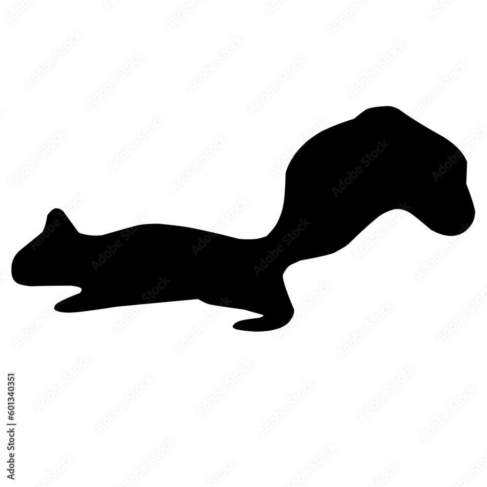Squirrel Silhouette Squirrel Silhouette