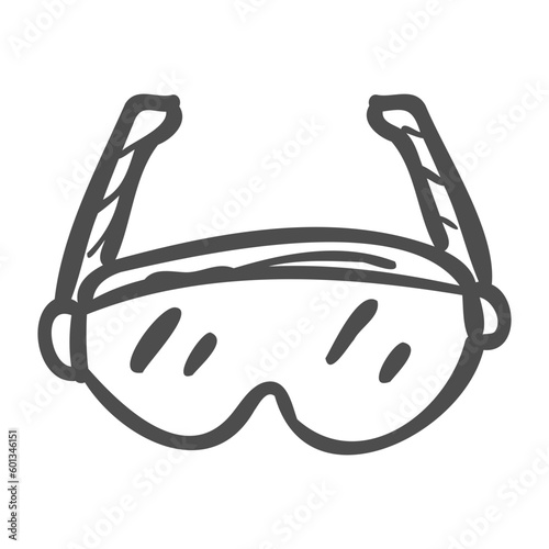 safety glass icon