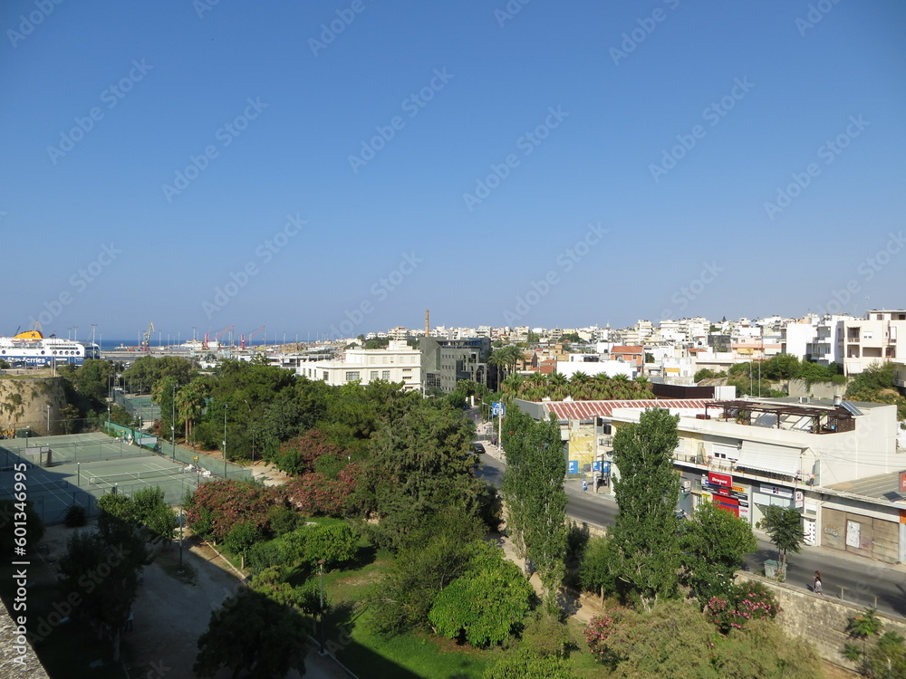 View on Heraklion (Crete)