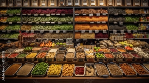 spices in the market