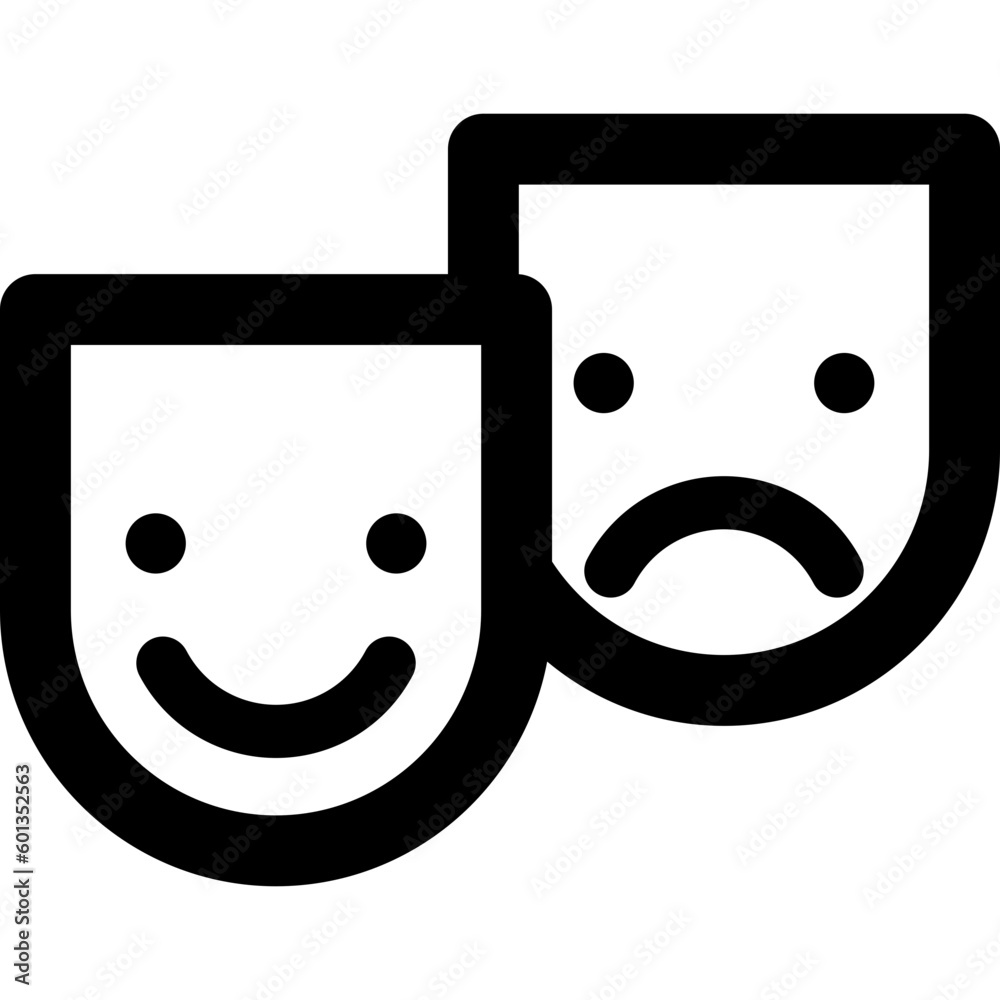 Fototapeta premium Theater Icon