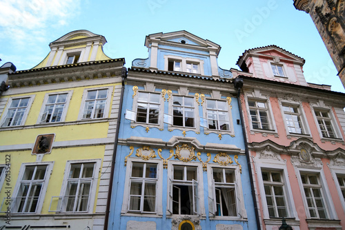 Beautiful old buildings in Prague, Czech Republic