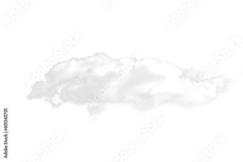 A set of isolated clouds on a PNG background. Textures and backgrounds of nature.