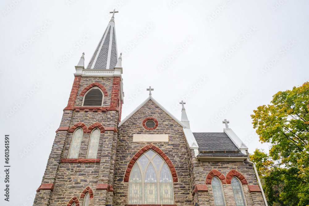 Fototapeta premium Historic Church, Harpers Ferry National Historical Park