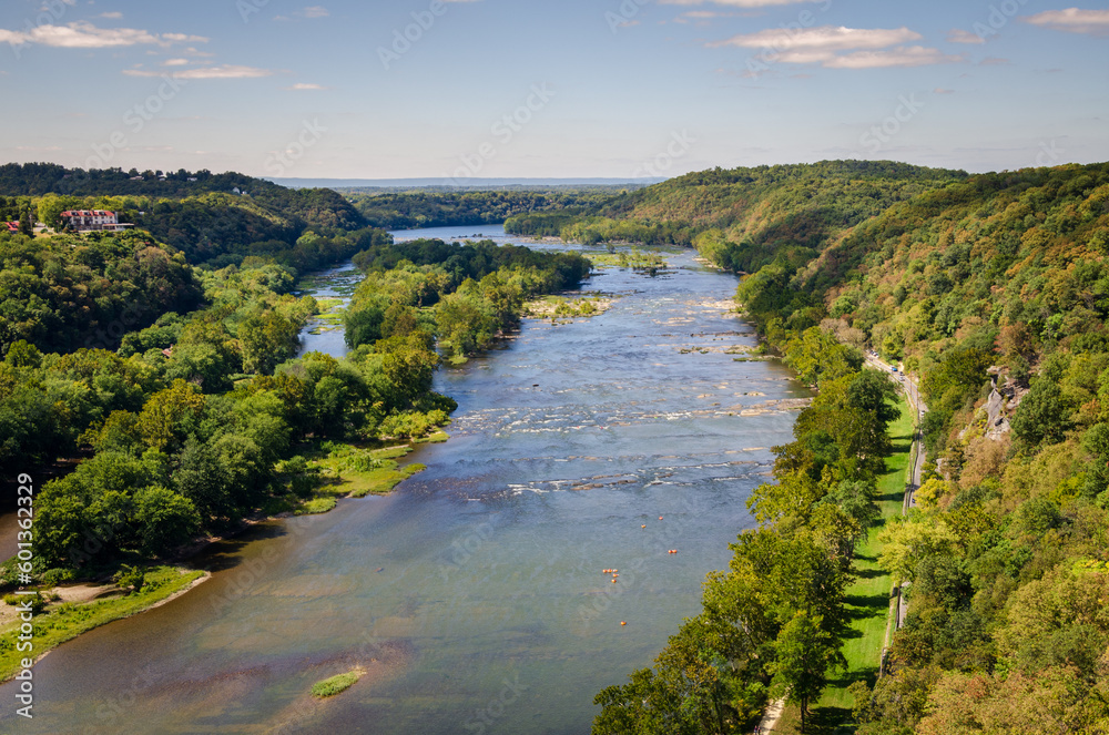 Overlook at Harpers Ferry National Historical Park