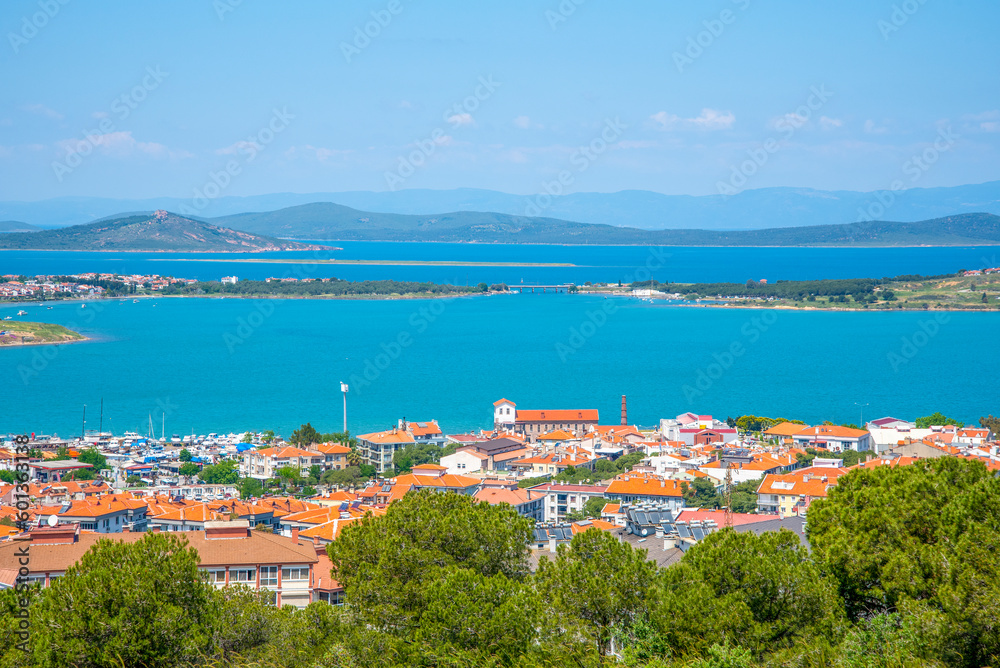 Panorama of the city of Ayvalik in Turkey on a summer and sunny day. Panorama of the city of Ayvalik in Turkey on a summer and sunny day.