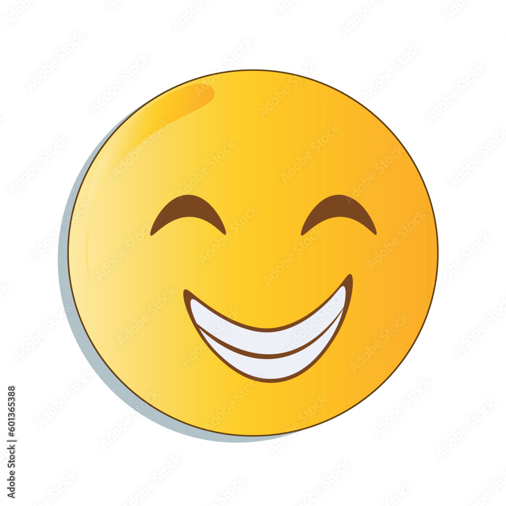 smiling emoji, happy yellow face smiling emoji, happy yellow face