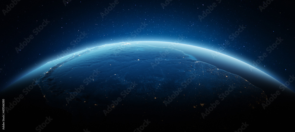 Fototapeta premium South America, Brazil city lights