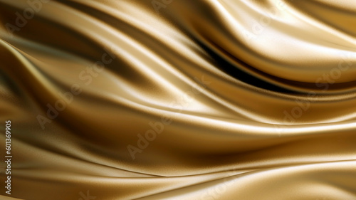 Abstract golden textured material, background wallpaper.