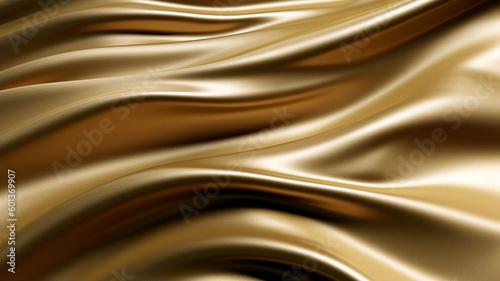 Abstract golden textured material, background wallpaper.
