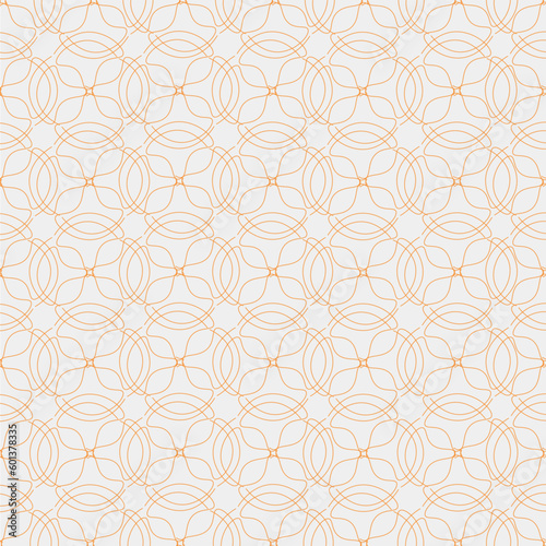 seamless vector geometric pattern, golden gray color