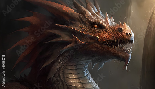 dragon as illustration