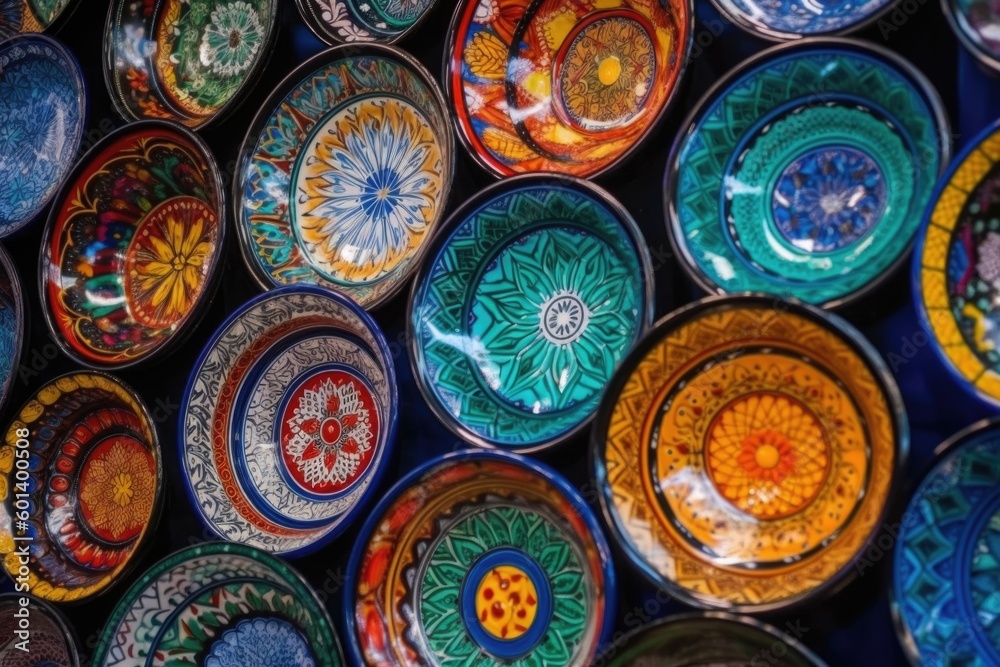 ceramic pots, ai generative