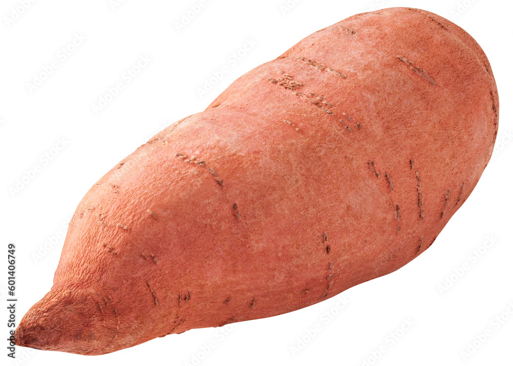 sweet potato, yam, isolated on white background, full depth of field sweet potato, yam, isolated on white background, full depth of field