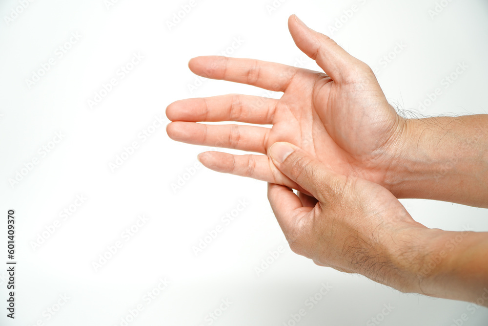 Signs of carpal tunnel syndrome in man,numbness or tingling.Signs of carpal tunnel syndrome in man,Fine touch Signs of carpal tunnel syndrome in man,numbness or tingling.Signs of carpal tunnel syndrome in man,Fine touch