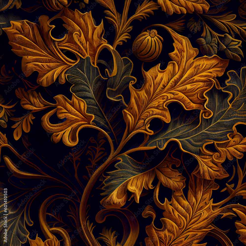 Golden Green Leaf Decoration Golden Green Leaf Decoration