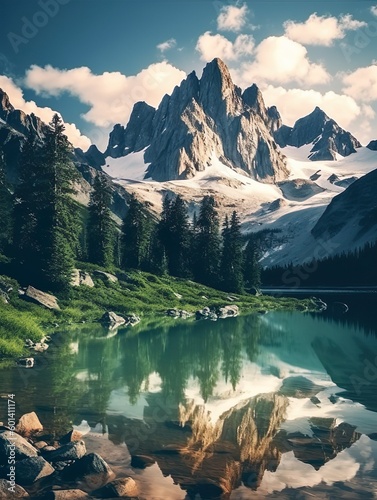 lake in the mountains © Martin