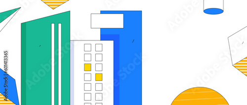 House building vector concept operation hand drawn illustration
