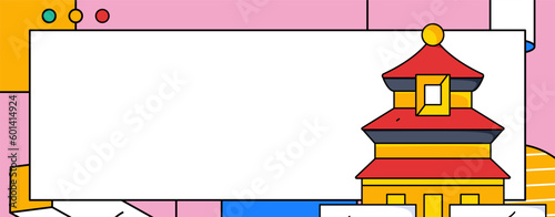 House building vector concept operation hand drawn illustration
