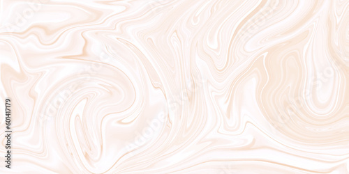 Abstract fluid art background light brown and beige colors. Liquid marble. Acrylic painting on canvas with sand pearl gradient and splash. Watercolor backdrop with wavy pattern. Stone section.