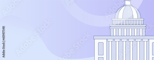 House building vector concept operation hand drawn illustration
