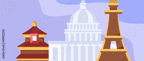 House building vector concept operation hand drawn illustration
