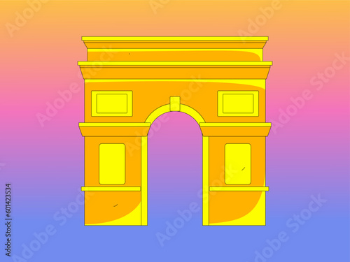 House building vector concept operation hand drawn illustration
