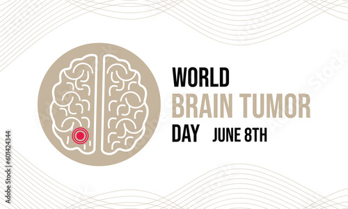 vector graphic of world brain tumor day good for world brain tumor day celebration.