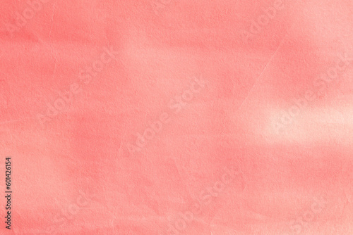 Old vintage soft red paper surface texture close up
