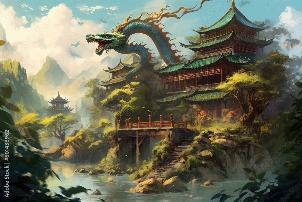 dragon in china country dragon in china country
