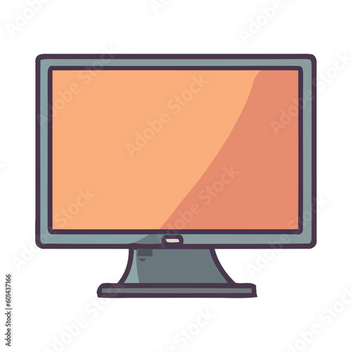Modern computer monitor device tech