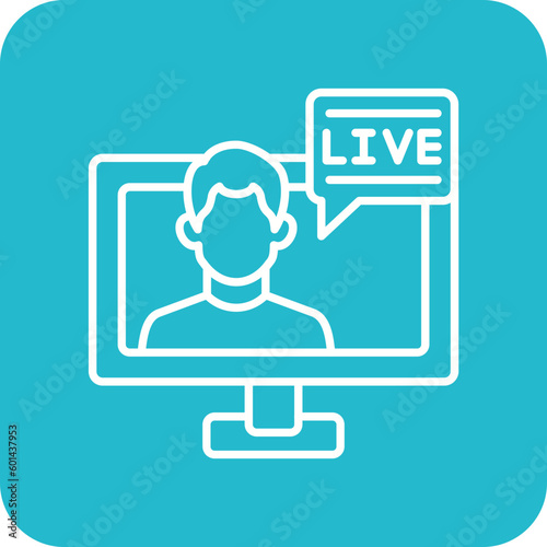 Live Stream Icon