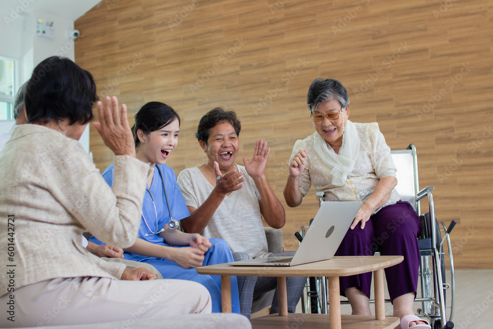 Nursing Home Care concept. Nursing Home Care concept.