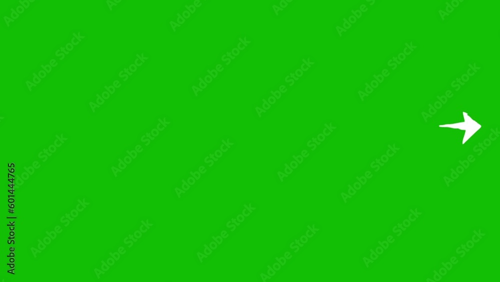 Animated White Arrow on Green Screen. Hand Drawn Doodle Arrows, multiple arrow animations on green screen, 4K video Animated White Arrow on Green Screen. Hand Drawn Doodle Arrows, multiple arrow animations on green screen, 4K video