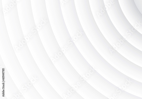 white curve minimal abstract background
