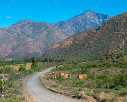 Seweweekspoort Peak the highest peak in the Western Cape. photo