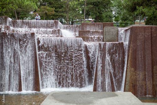 Fountain in Portland, Oregon