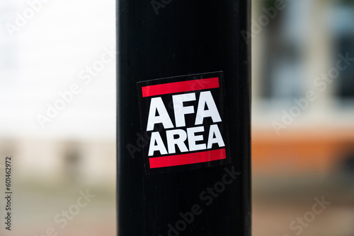 Antifa Area Aufkleber photo