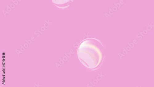 pink bubbles