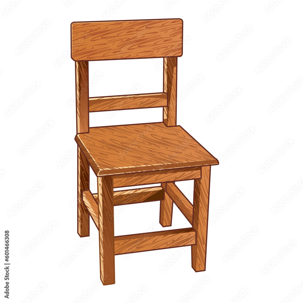 wooden chair isolated on white wooden chair isolated on white