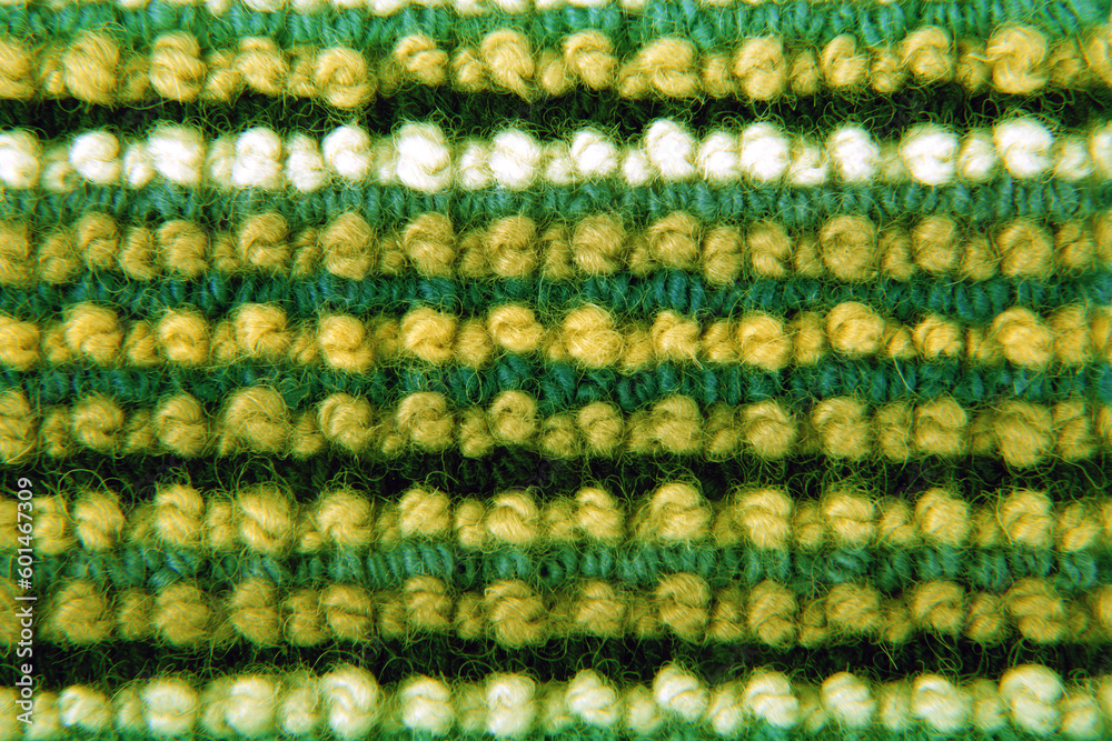 Close up of the green carpet detail Close up of the green carpet detail