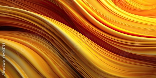 orange swirling background with a warm fluid vibe, generative ai