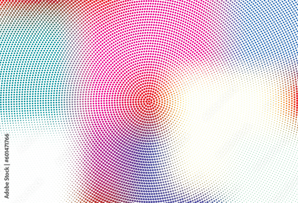 Background with colored dots in the style of comics. Halftone effect. Vector illustration Background with colored dots in the style of comics. Halftone effect. Vector illustration