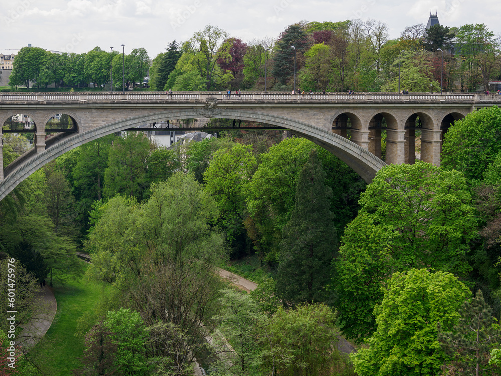 Fototapeta premium Die Stadt Luxemburg