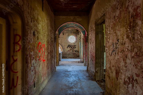 Decaying Splendor: Exploring the Abandoned Spicer Manor in Beocin, Serbia's Enigmatic Abode of Forgotten Stories