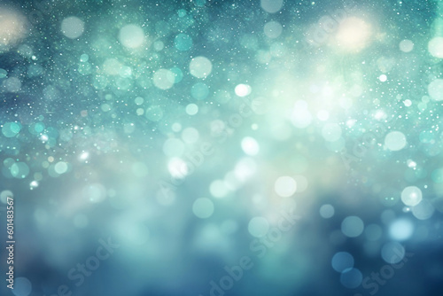 an abstract background with lights bokeh lights and sparkles, Generative AI