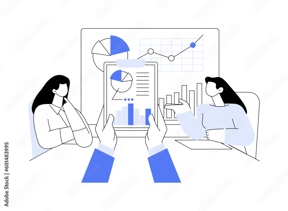 Competitor analysis abstract concept vector illustration. Competitor analysis abstract concept vector illustration.