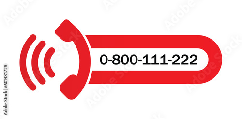 contact mobile call back banner vector illustration